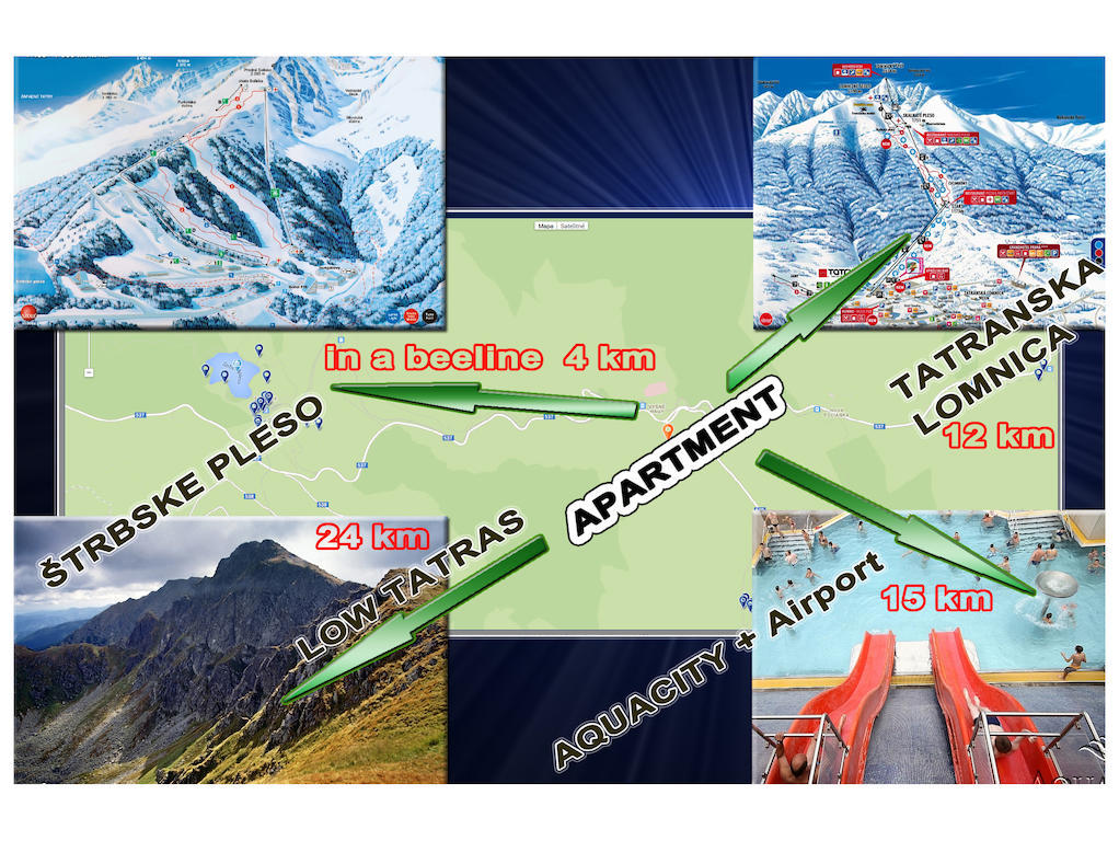Apartman Solisko Vysoké Tatry Oda fotoğraf
